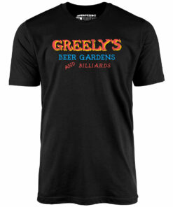 Greely’s Beer Gardens & Billiards – Unisex T-Shirt