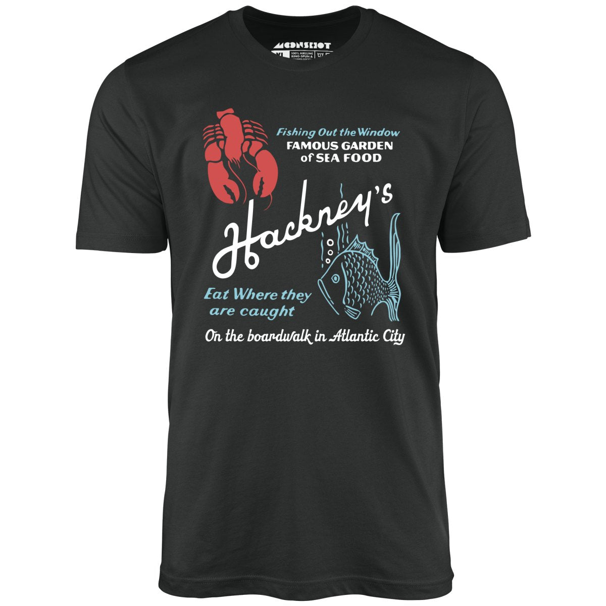 Hackney's - Atlantic City, NJ - Vintage Restaurant - Unisex T-Shirt Hackney's - Atlantic City, NJ - Vintage Restaurant - Unisex T-Shirt