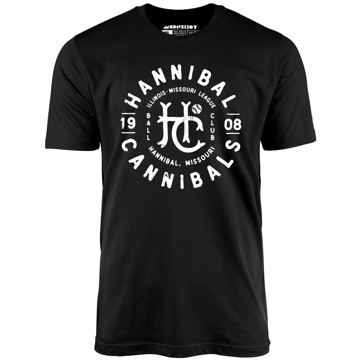Hannibal Cannibals - Missouri - Vintage Defunct Baseball Teams - Unisex T-Shirt Hannibal Cannibals - Missouri - Vintage Defunct Baseball Teams - Unisex T-Shirt
