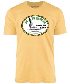 Harbor Roller Rink – Costa Mesa, CA – Vintage Roller Rink – Unisex T-Shirt