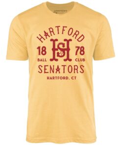 Hartford Senators – Connecticut – Vintage Defunct Baseball Teams – Unisex T-Shirt
