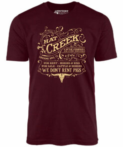 Hat Creek Cattle Company – Lonesome Dove, TX – Unisex T-Shirt
