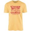 Henry’s – Fillmore, CA – Vintage Restaurant – Unisex T-Shirt