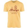 Henry’s – Newport Beach, CA – Vintage Restaurant – Unisex T-Shirt