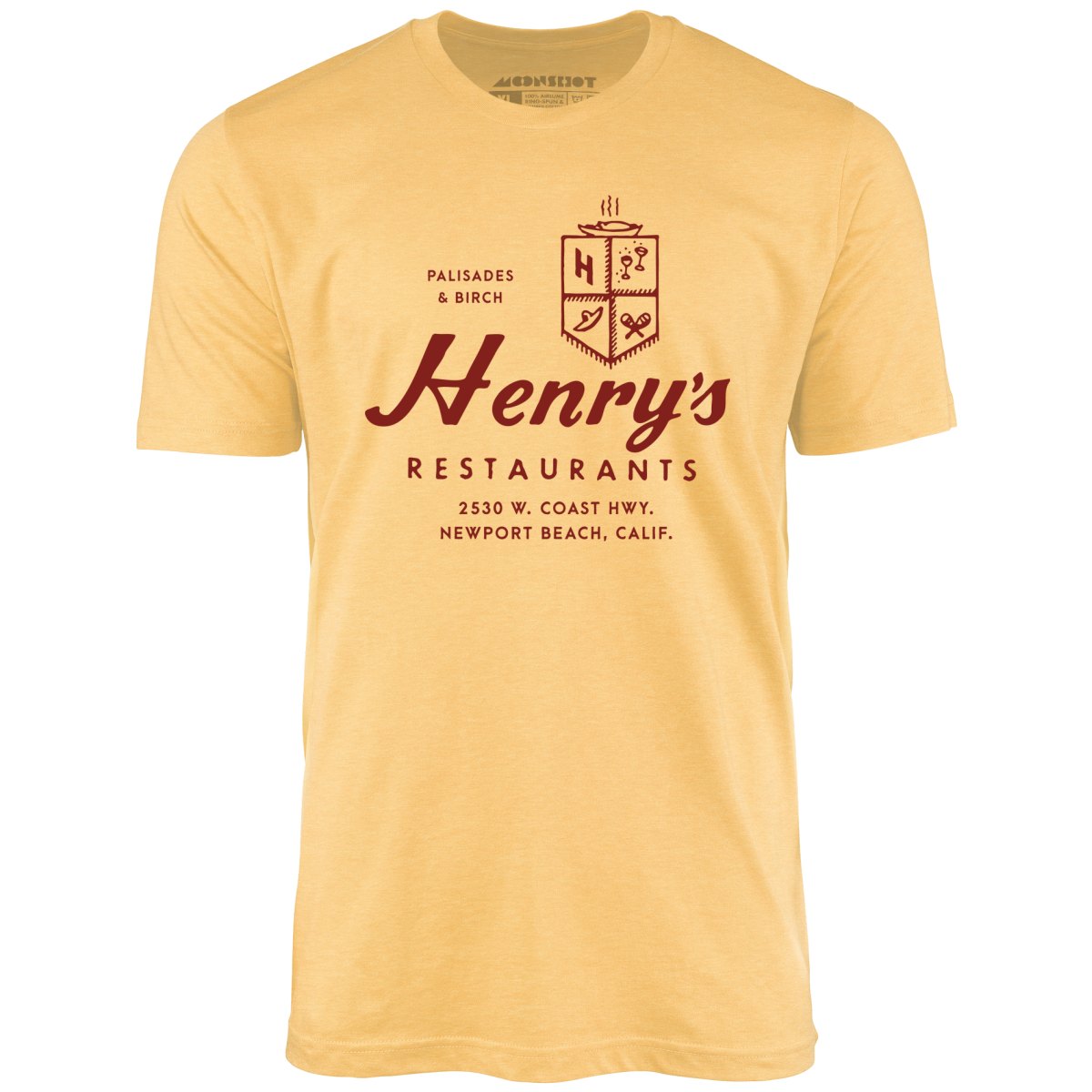 Henry's - Newport Beach, CA - Vintage Restaurant - Unisex T-Shirt Henry's - Newport Beach, CA - Vintage Restaurant - Unisex T-Shirt