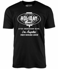 Holiday Bowl – Los Angeles, CA – Vintage Bowling Alley – Unisex T-Shirt