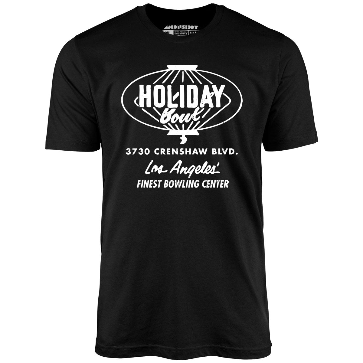 Holiday Bowl - Los Angeles, CA - Vintage Bowling Alley - Unisex T-Shirt Holiday Bowl - Los Angeles, CA - Vintage Bowling Alley - Unisex T-Shirt