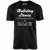 Holiday Lanes – Santa Ana, CA – Vintage Bowling Alley – Unisex T-Shirt