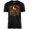 Holland Wooden Shoes – Michigan – Vintage Defunct Baseball Teams – Unisex T-Shirt