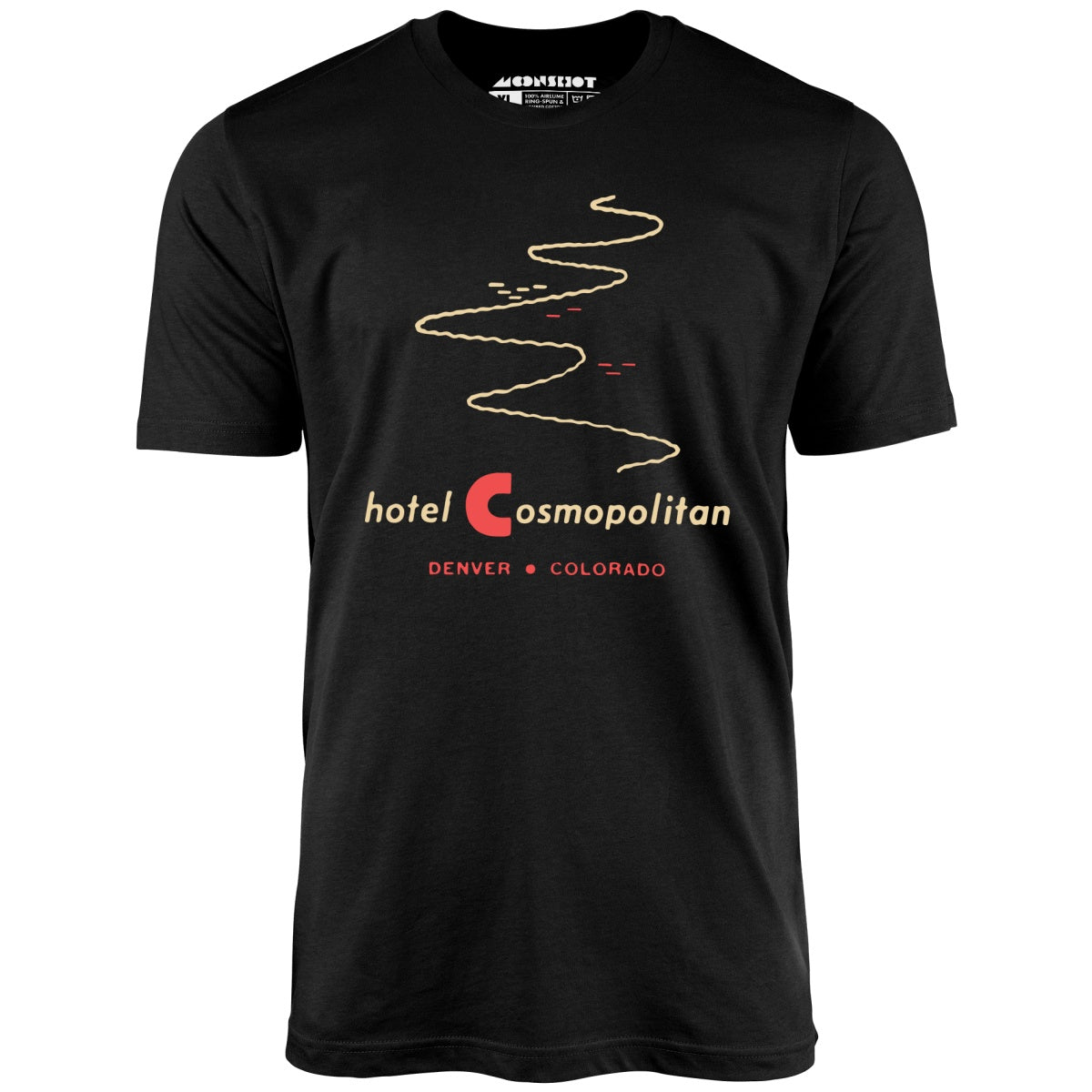Hotel Cosmopolitan - Denver, CO - Vintage Hotel - Unisex T-Shirt Hotel Cosmopolitan - Denver, CO - Vintage Hotel - Unisex T-Shirt