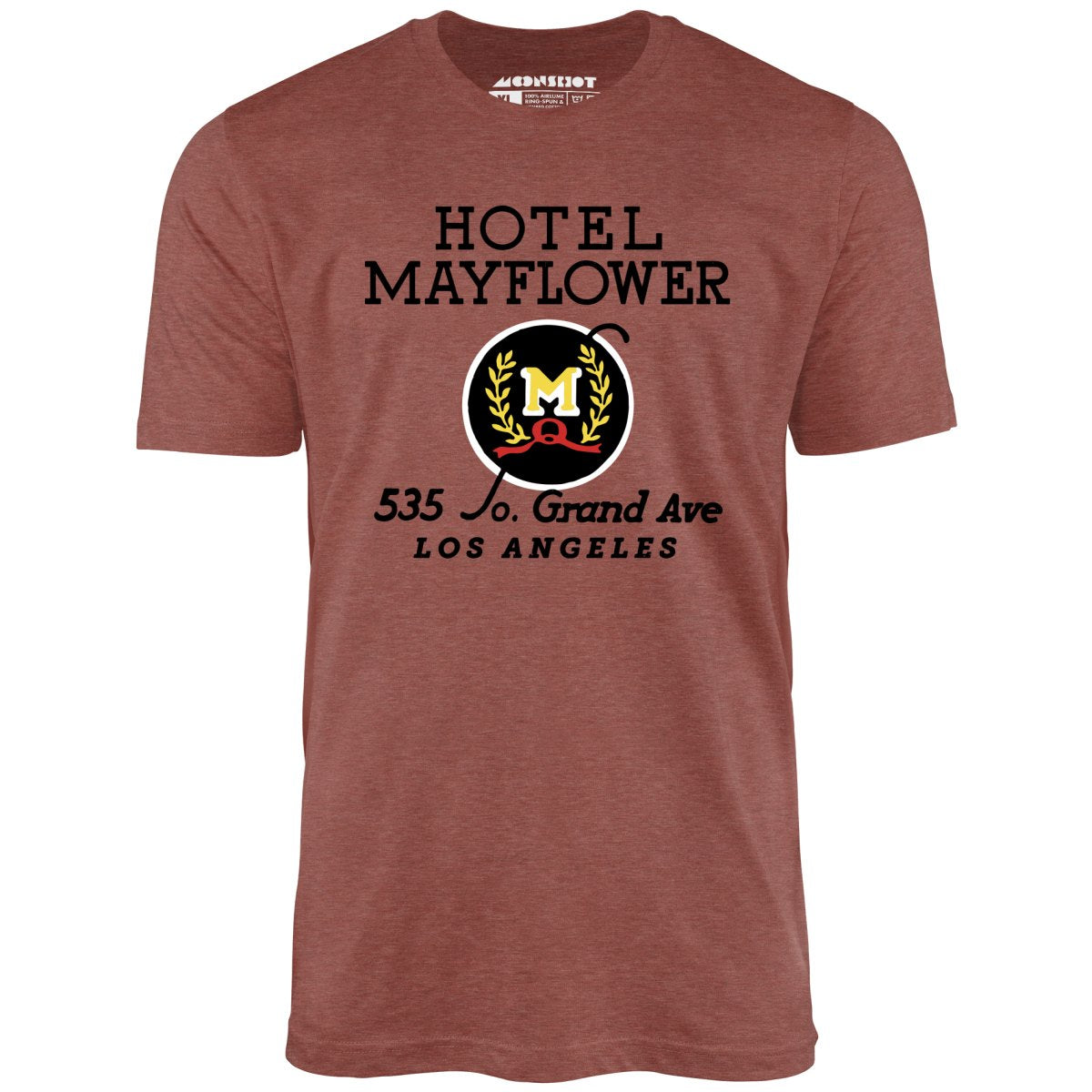 Hotel Mayflower - Los Angeles, CA - Vintage Hotel - Unisex T-Shirt Hotel Mayflower - Los Angeles, CA - Vintage Hotel - Unisex T-Shirt