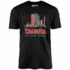 Hotel Sahara Exterior – Vintage Las Vegas – Unisex T-Shirt