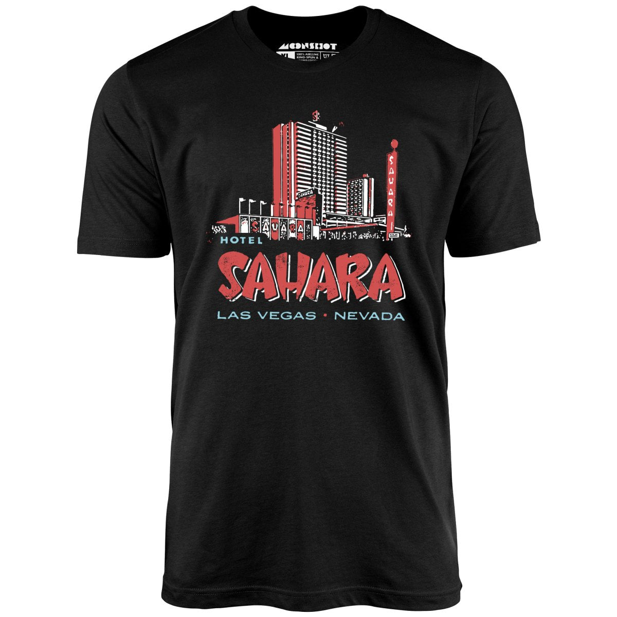 Hotel Sahara Exterior - Vintage Las Vegas - Unisex T-Shirt Hotel Sahara Exterior - Vintage Las Vegas - Unisex T-Shirt