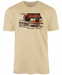 Hotel Sahara Retro – Vintage Las Vegas – Unisex T-Shirt