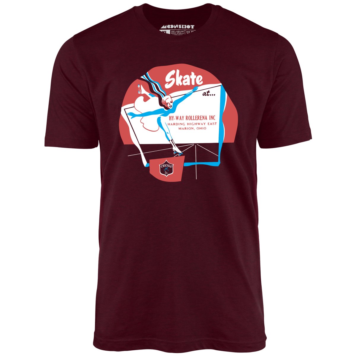 Hy-Way Rollerena - Marion, OH - Vintage Roller Rink - Unisex T-Shirt Hy-Way Rollerena - Marion, OH - Vintage Roller Rink - Unisex T-Shirt