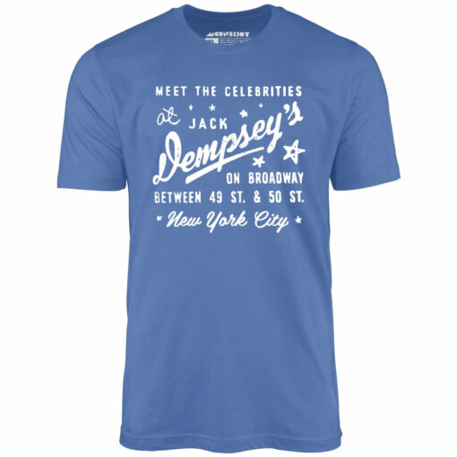 Jack Dempsey’s v3 – Manhattan, NY – Vintage Restaurant – Unisex T-Shirt