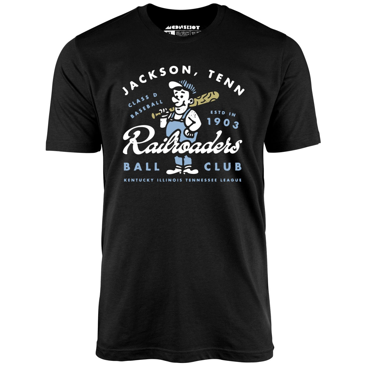 Jackson Railroaders - Tennessee - Vintage Defunct Baseball Teams - Unisex T-Shirt Jackson Railroaders - Tennessee - Vintage Defunct Baseball Teams - Unisex T-Shirt