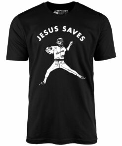 Jesus Saves – Lefty – Unisex T-Shirt