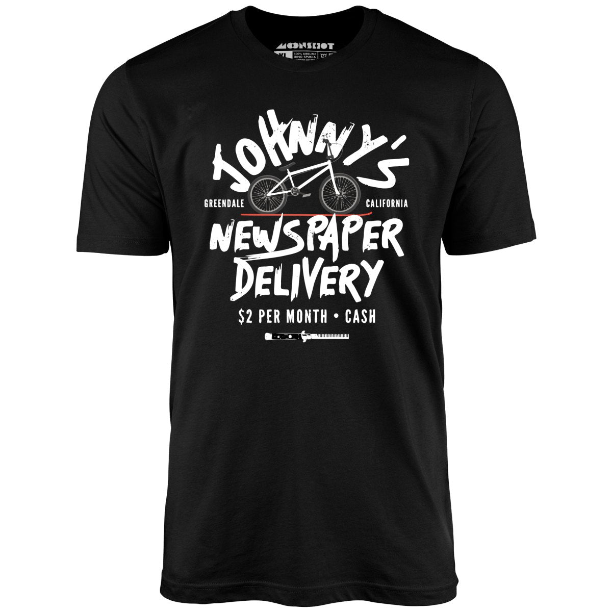 Johnny's Newspaper Delivery - Unisex T-Shirt Johnny's Newspaper Delivery - Unisex T-Shirt