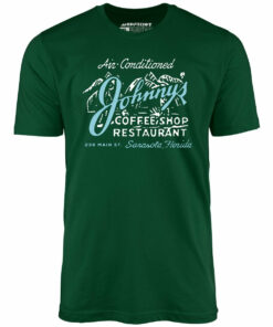 Johnny’s – Sarasota, FL – Vintage Restaurant – Unisex T-Shirt