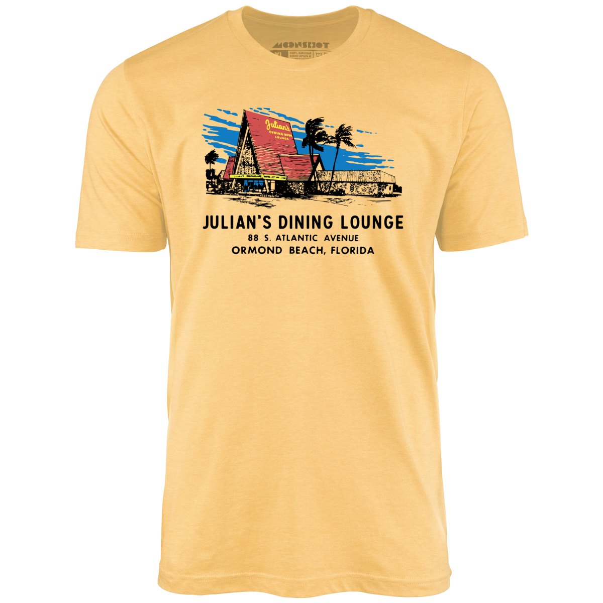 Julian's Dining Lounge - Ormond Beach, FL - Vintage Restaurant - Unisex T-Shirt Julian's Dining Lounge - Ormond Beach, FL - Vintage Restaurant - Unisex T-Shirt