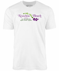 Keauhou Beach Hotel – Kona, Hawaii – Vintage Resort Hotel – Unisex T-Shirt