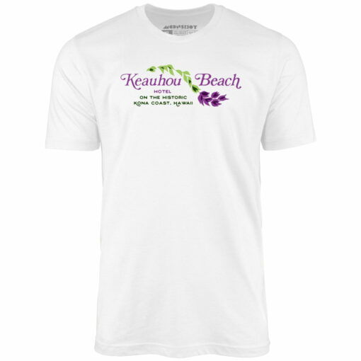 Keauhou Beach Hotel – Kona, Hawaii – Vintage Resort Hotel – Unisex T-Shirt