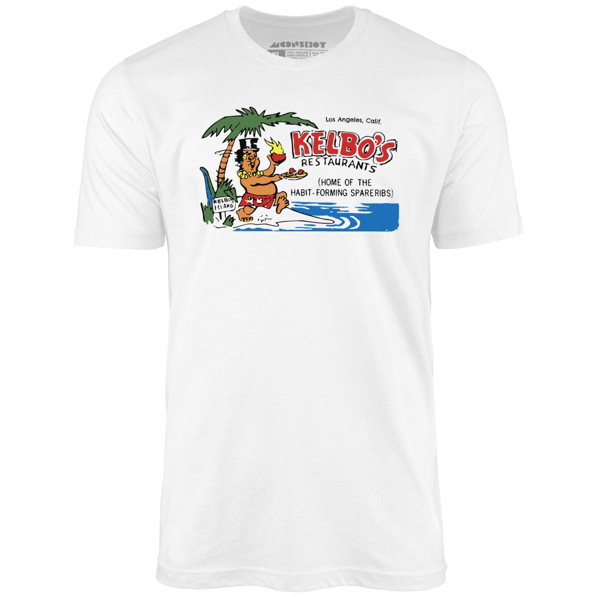 Kelbo's v2 - Los Angeles, CA - Vintage Tiki Bar - Unisex T-Shirt Kelbo's v2 - Los Angeles, CA - Vintage Tiki Bar - Unisex T-Shirt