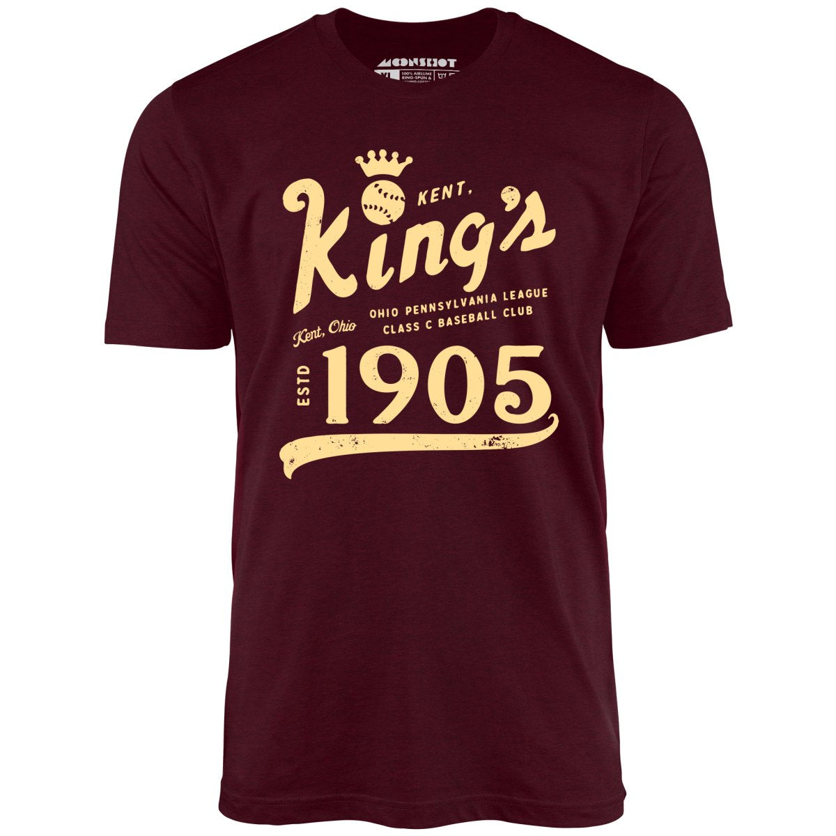 Kent Kings - Ohio - Vintage Defunct Baseball Teams - Unisex T-Shirt Kent Kings - Ohio - Vintage Defunct Baseball Teams - Unisex T-Shirt