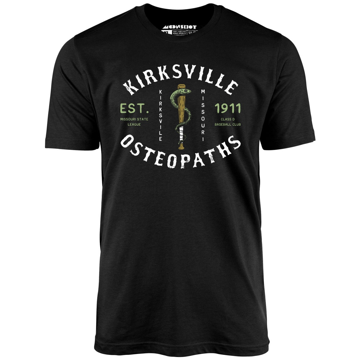 Kirksville Osteopaths - Missouri - Vintage Defunct Baseball Teams - Unisex T-Shirt Kirksville Osteopaths - Missouri - Vintage Defunct Baseball Teams - Unisex T-Shirt