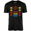 Knight Rider KITT Console – Unisex T-Shirt