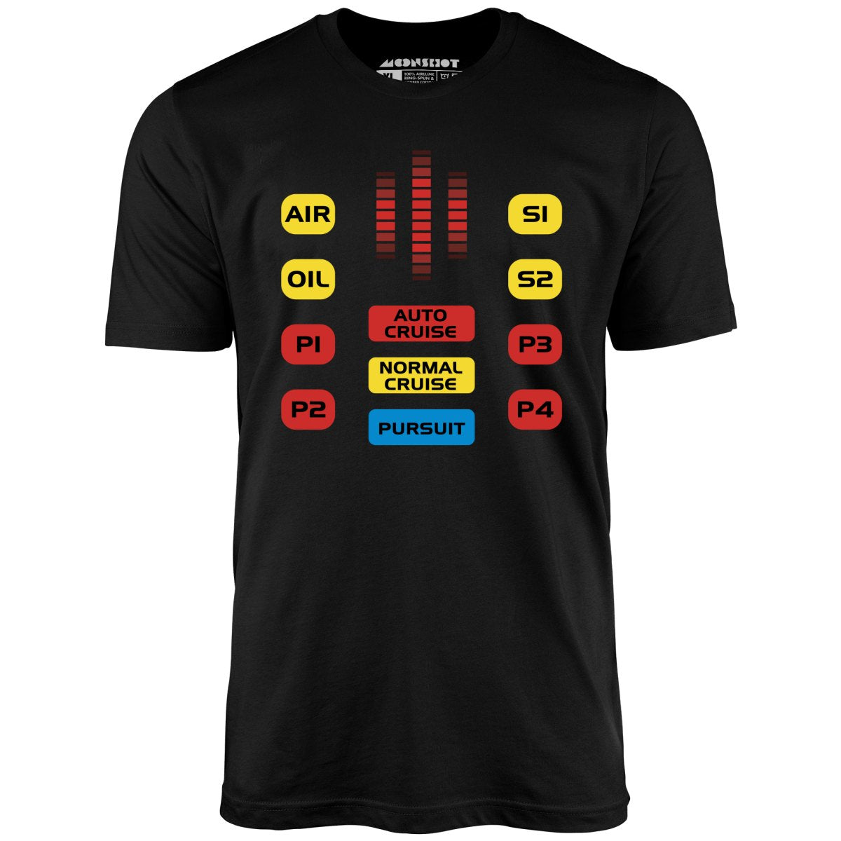 Knight Rider KITT Console - Unisex T-Shirt Knight Rider KITT Console - Unisex T-Shirt