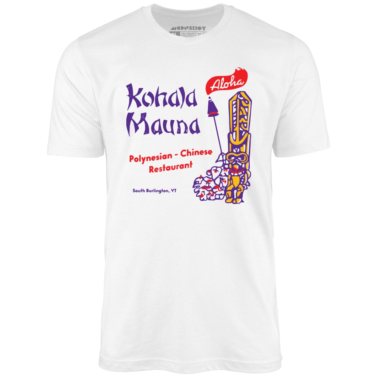 Kohala Mauna - South Burlington, VT - Vintage Tiki Bar - Unisex T-Shirt Kohala Mauna - South Burlington, VT - Vintage Tiki Bar - Unisex T-Shirt