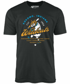 Kokomo Wildcats – Indiana – Vintage Defunct Baseball Teams – Unisex T-Shirt