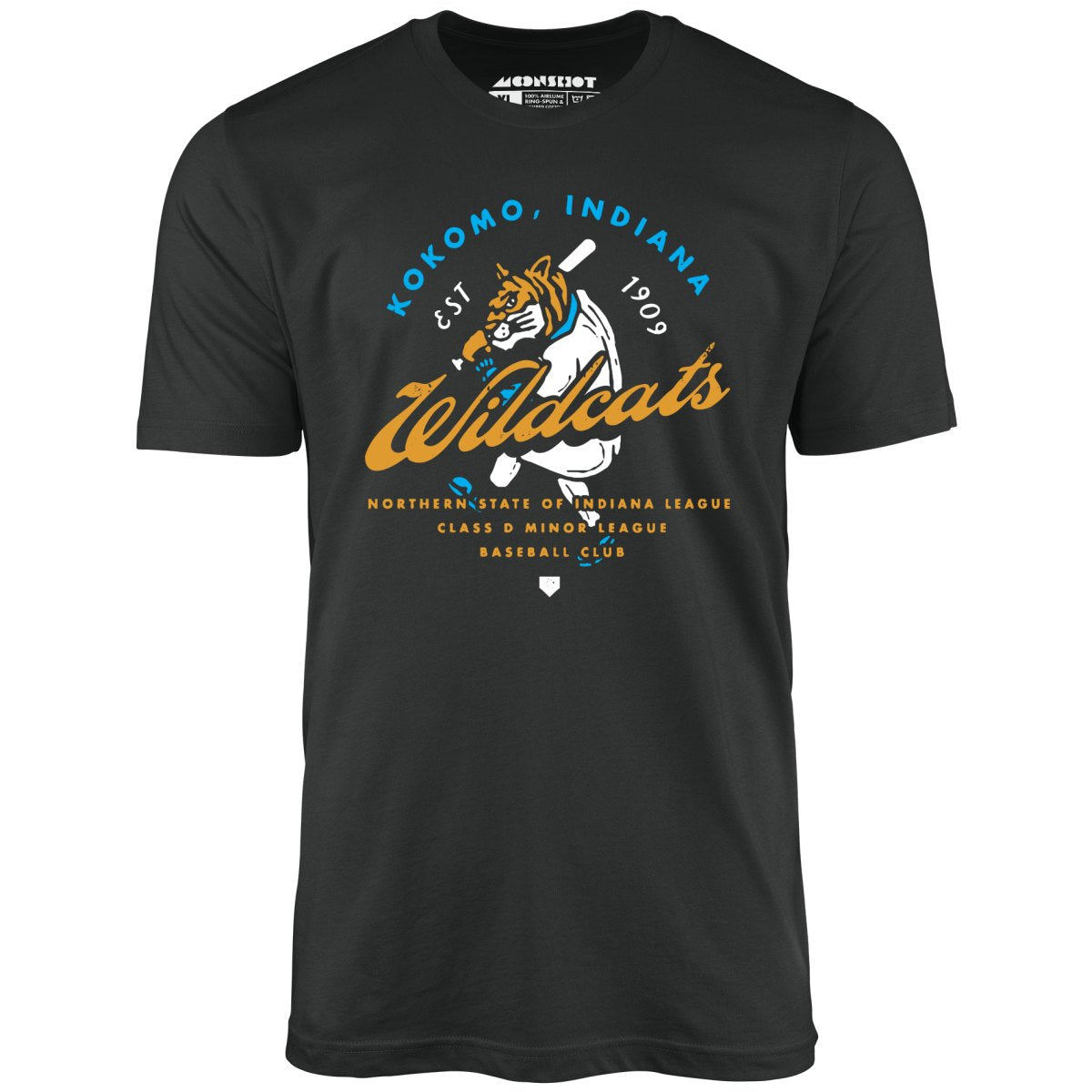 Kokomo Wildcats - Indiana - Vintage Defunct Baseball Teams - Unisex T-Shirt Kokomo Wildcats - Indiana - Vintage Defunct Baseball Teams - Unisex T-Shirt