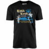 Kona Kove Lounge – West Covina, CA – Vintage Tiki Bar – Unisex T-Shirt