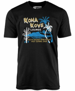 Kona Kove Lounge – West Covina, CA – Vintage Tiki Bar – Unisex T-Shirt