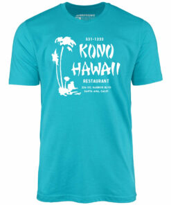 Kono Hawaii – Santa Ana, CA – Vintage Tiki Bar – Unisex T-Shirt