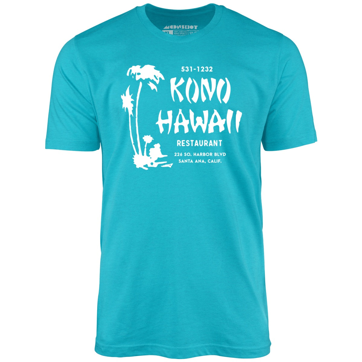 Kono Hawaii - Santa Ana, CA - Vintage Tiki Bar - Unisex T-Shirt Kono Hawaii - Santa Ana, CA - Vintage Tiki Bar - Unisex T-Shirt