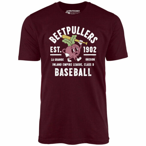 La Grande Beetpullers – Oregon – Vintage Defunct Baseball Teams – Unisex T-Shirt