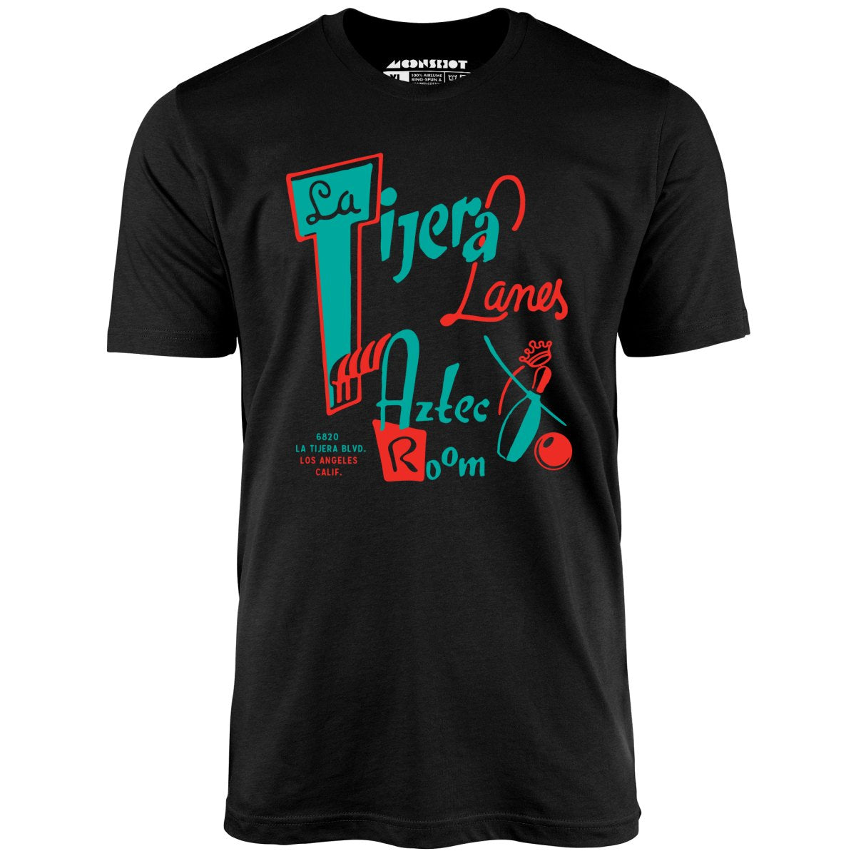 La Tijera Lanes - Los Angeles, CA - Vintage Bowling Alley - Unisex T-Shirt La Tijera Lanes - Los Angeles, CA - Vintage Bowling Alley - Unisex T-Shirt