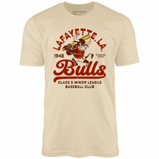 Lafayette Bulls – Louisiana – Vintage Defunct Baseball Teams – Unisex T-Shirt
