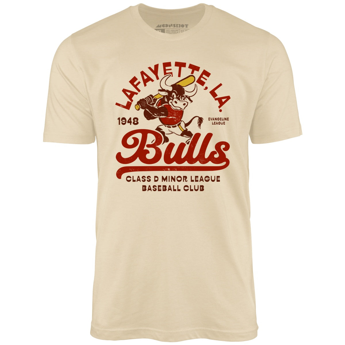 Lafayette Bulls - Louisiana - Vintage Defunct Baseball Teams - Unisex T-Shirt Lafayette Bulls - Louisiana - Vintage Defunct Baseball Teams - Unisex T-Shirt