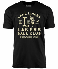 Lake Linden Lakers – Michigan – Vintage Defunct Baseball Teams – Unisex T-Shirt