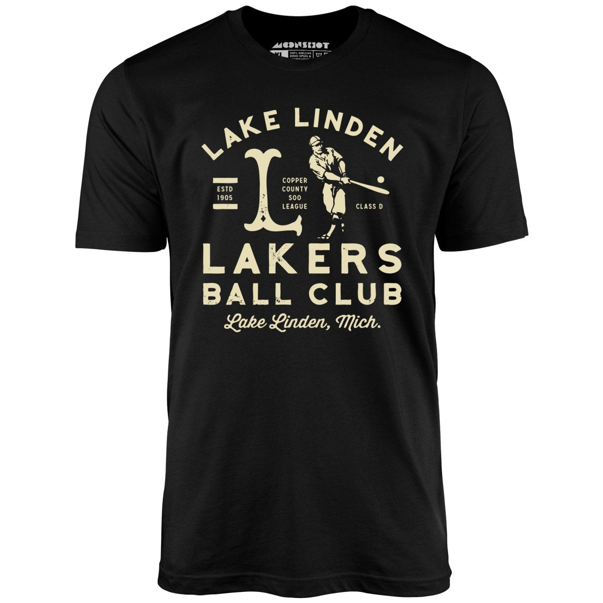 Lake Linden Lakers - Michigan - Vintage Defunct Baseball Teams - Unisex T-Shirt Lake Linden Lakers - Michigan - Vintage Defunct Baseball Teams - Unisex T-Shirt