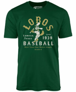 Lamesa Lobos – Texas – Vintage Defunct Baseball Teams – Unisex T-Shirt
