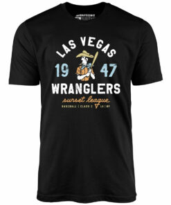 Las Vegas Wranglers – Nevada – Vintage Defunct Baseball Teams – Unisex T-Shirt