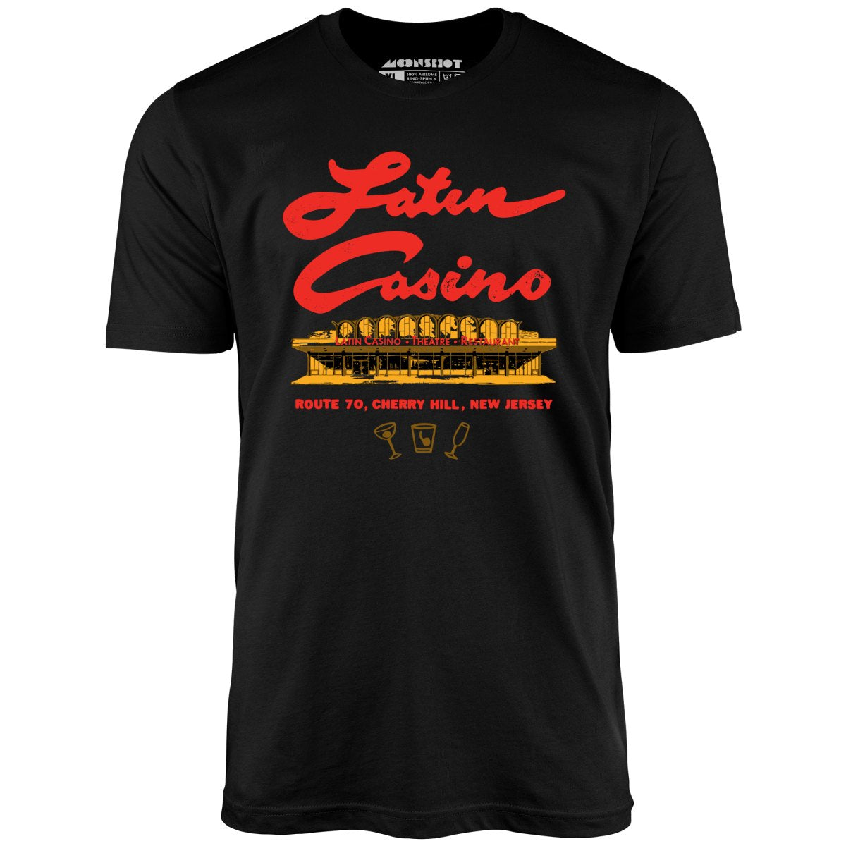 Latin Casino v3 - Cherry Hill, NJ - Vintage Nightclub - Unisex T-Shirt Latin Casino v3 - Cherry Hill, NJ - Vintage Nightclub - Unisex T-Shirt