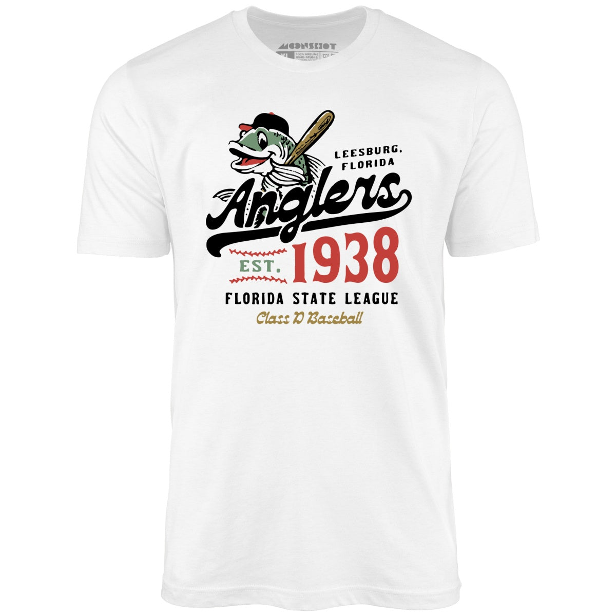 Leesburg Anglers - Florida - Vintage Defunct Baseball Teams - Unisex T-Shirt Leesburg Anglers - Florida - Vintage Defunct Baseball Teams - Unisex T-Shirt