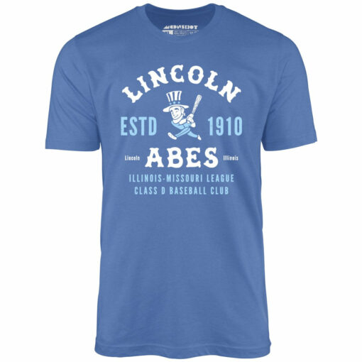 Lincoln Abes – Illinois – Vintage Defunct Baseball Teams – Unisex T-Shirt